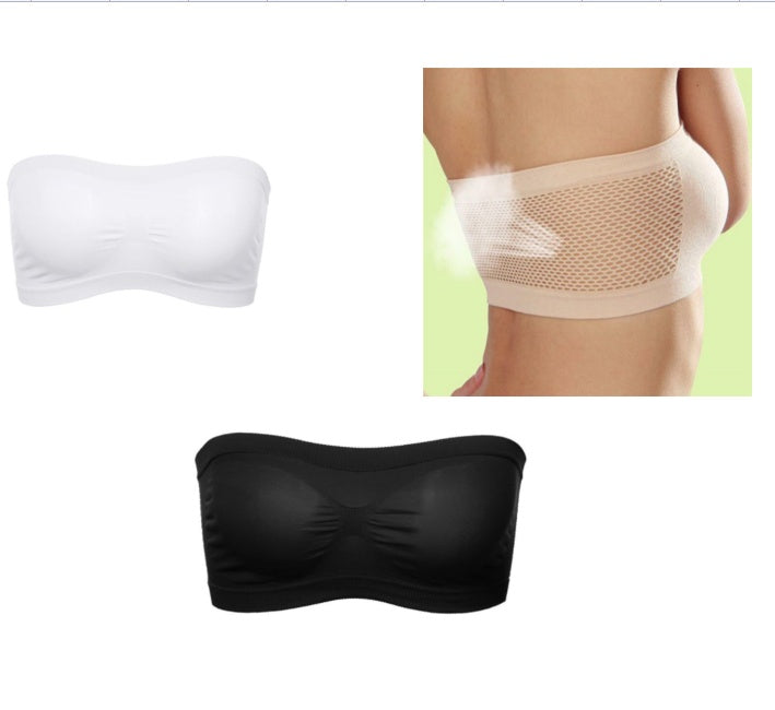 Bandeau Bra Underwear Women Bralette Seamless Strapless Tops Ooho
