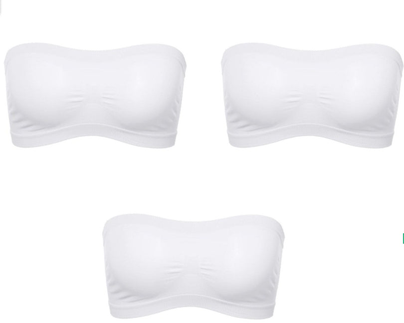 Bandeau Bra Underwear Women Bralette Seamless Strapless Tops Ooho