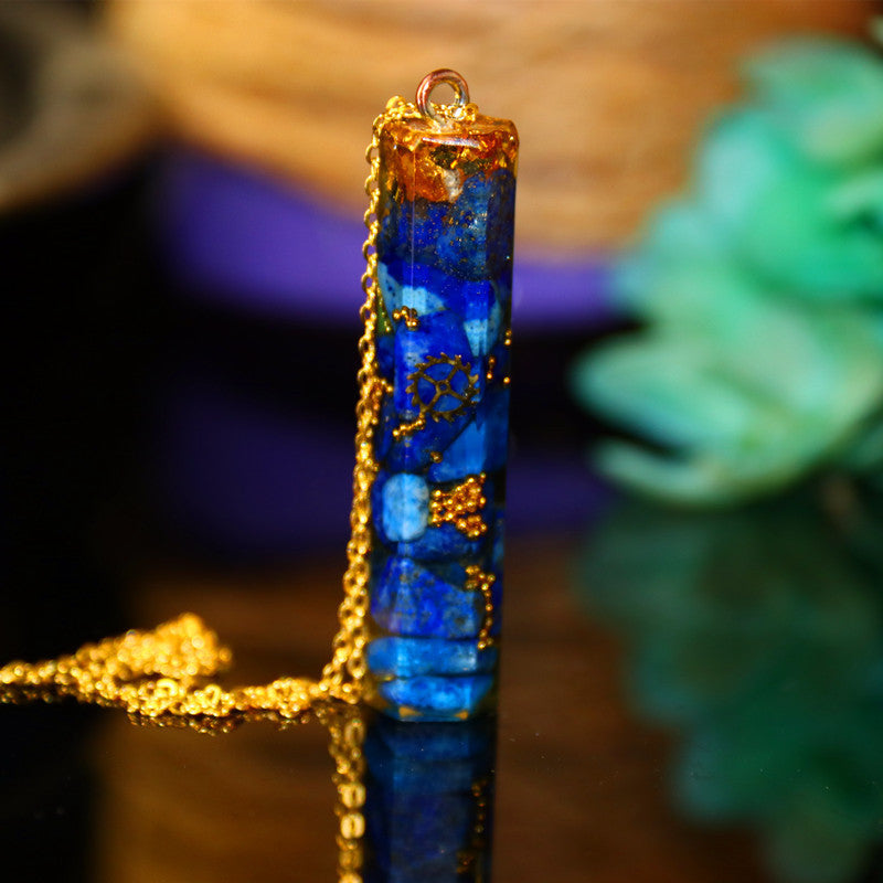 Energy Pendant Transfer Natural Crystal Sweater Chain Men And Women Necklace Bring Lucky Healing Wicca Ooho
