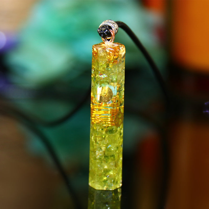 Energy Pendant Transfer Natural Crystal Sweater Chain Men And Women Necklace Bring Lucky Healing Wicca Ooho