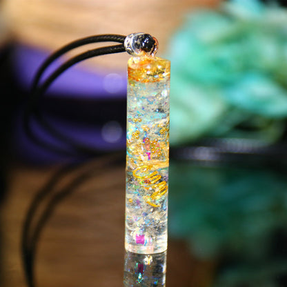 Energy Pendant Transfer Natural Crystal Sweater Chain Men And Women Necklace Bring Lucky Healing Wicca Ooho