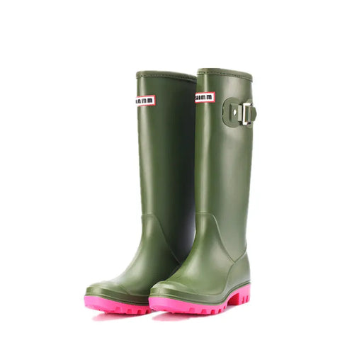 High rain boots buckle Ooho 