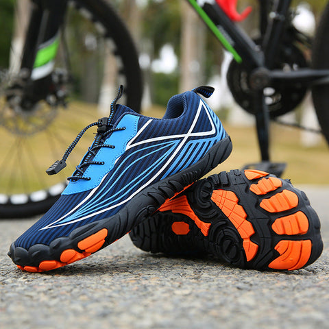 Cross-border New Couple Five-finger Bottom River Upstream Shoes Men Ooho