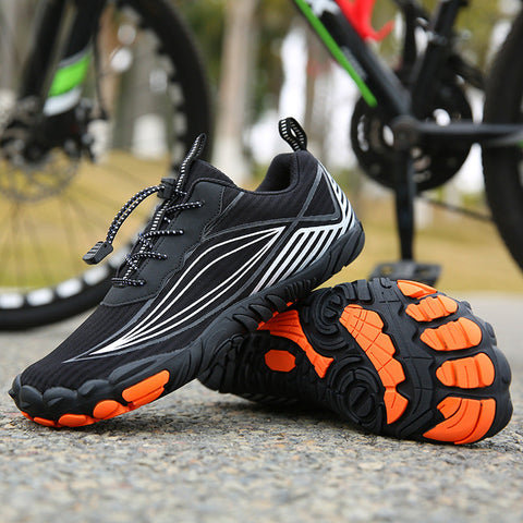 Cross-border New Couple Five-finger Bottom River Upstream Shoes Men Ooho
