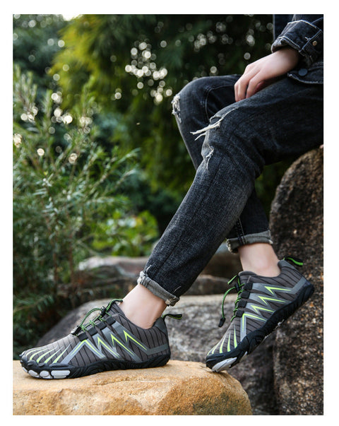 Cross-border New Couple Five-finger Bottom River Upstream Shoes Men Ooho