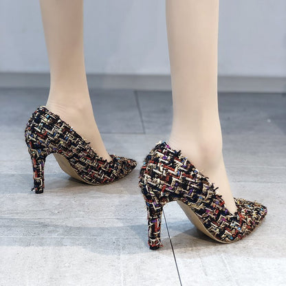 Shallow Mouth Pointed Toe Casual Shoes Women Ooho