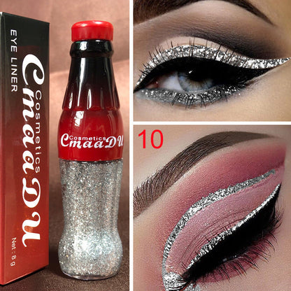 Color Eyeliner Glitter Pencil Women Party Smoky Sexy Eyes Liner Diamond Shining Glitter Eyeliner Makeup Cosmetics Beauty Ooho