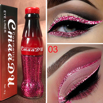Color Eyeliner Glitter Pencil Women Party Smoky Sexy Eyes Liner Diamond Shining Glitter Eyeliner Makeup Cosmetics Beauty Ooho