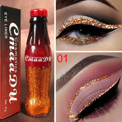 Color Eyeliner Glitter Pencil Women Party Smoky Sexy Eyes Liner Diamond Shining Glitter Eyeliner Makeup Cosmetics Beauty Ooho