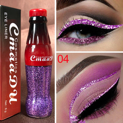 Color Eyeliner Glitter Pencil Women Party Smoky Sexy Eyes Liner Diamond Shining Glitter Eyeliner Makeup Cosmetics Beauty Ooho