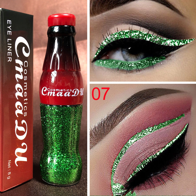 Color Eyeliner Glitter Pencil Women Party Smoky Sexy Eyes Liner Diamond Shining Glitter Eyeliner Makeup Cosmetics Beauty Ooho
