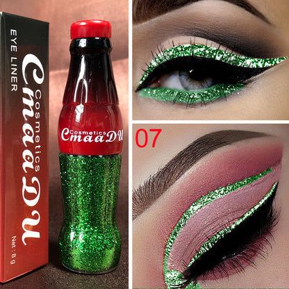 Color Eyeliner Glitter Pencil Women Party Smoky Sexy Eyes Liner Diamond Shining Glitter Eyeliner Makeup Cosmetics Beauty Ooho