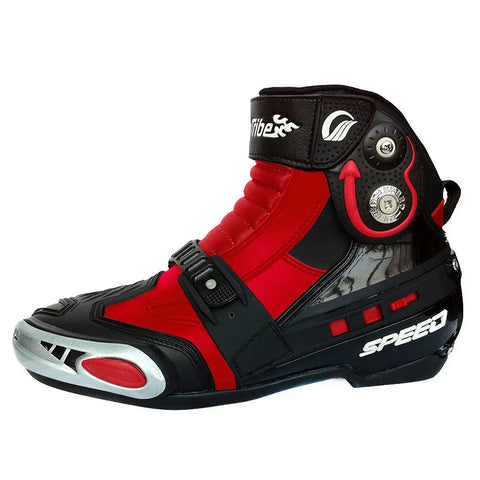 Motorcycle Shoes, Cycling Shoes, Men's Short Boots, Racing Boots Ooho 