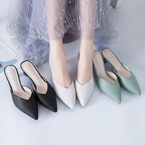 Women Slip On Sandals White Women Shoes Ooho
