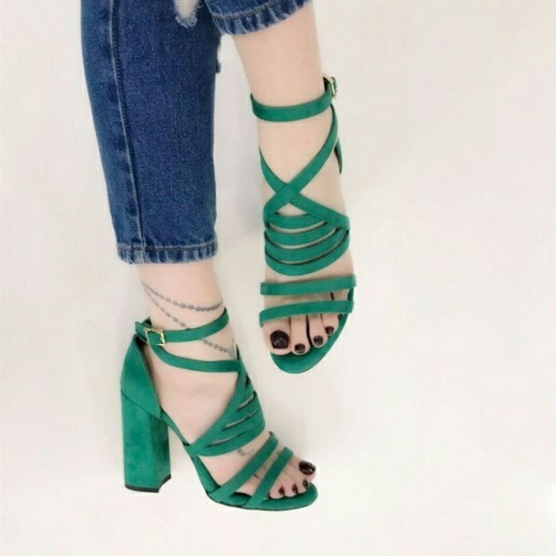 New European And American Strappy Sandals In Stock Women's Sandals Ooho