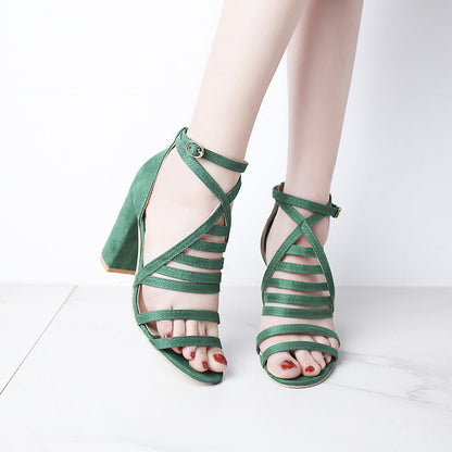 New European And American Strappy Sandals In Stock Women's Sandals Ooho