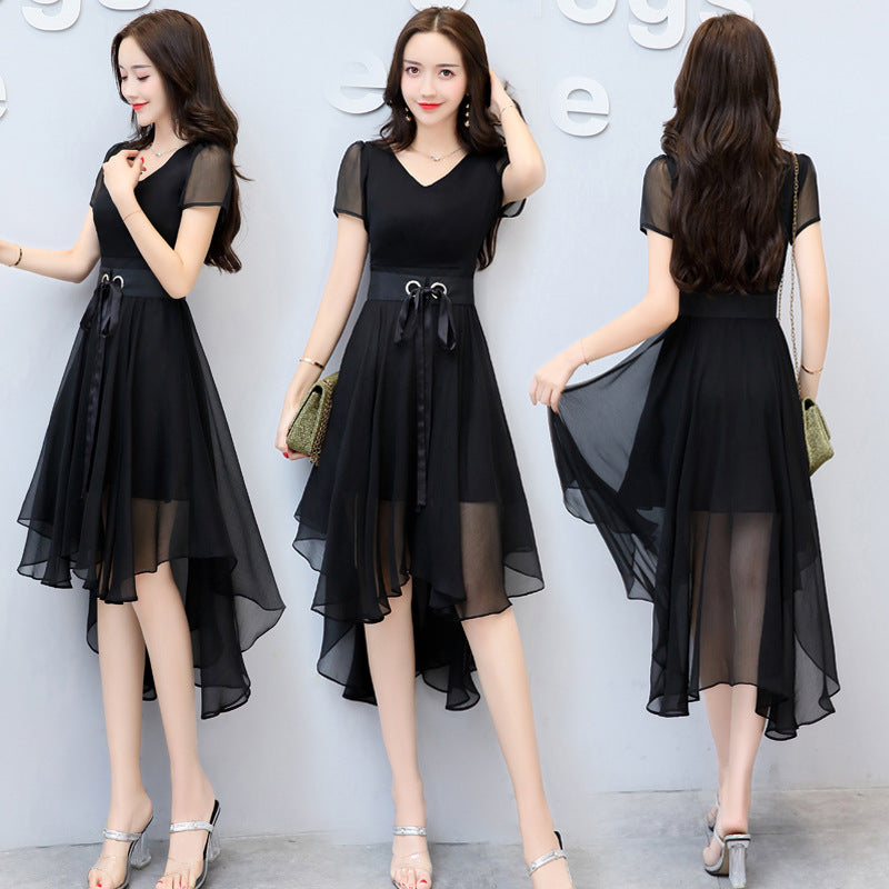 Summer Women's Clothing Slimming Midi Dress Ooho