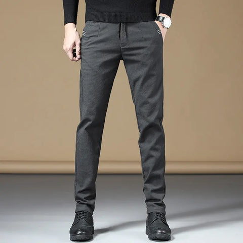 Casual pants men trendy wild youth casual pants Ooho