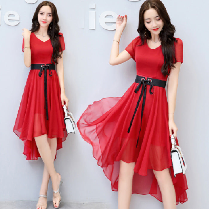 Summer Women's Clothing Slimming Midi Dress Ooho