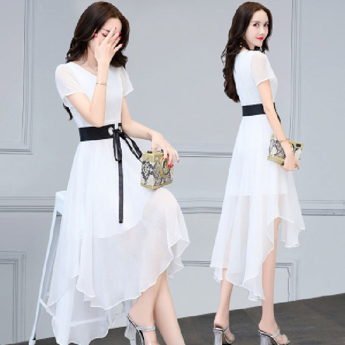 Summer Women's Clothing Slimming Midi Dress Ooho