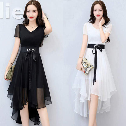 Summer Women's Clothing Slimming Midi Dress Ooho