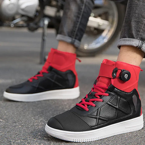 Motorcycle Boots Racing Booties Riding Ooho 
