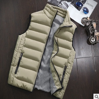 Men's vest fashion slim cotton vest men new men's cotton vest Ooho