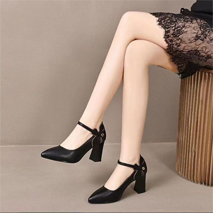 High Heels Women's Fashion Pointed Toe Shallow Mouth Ooho