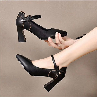 High Heels Women's Fashion Pointed Toe Shallow Mouth Ooho