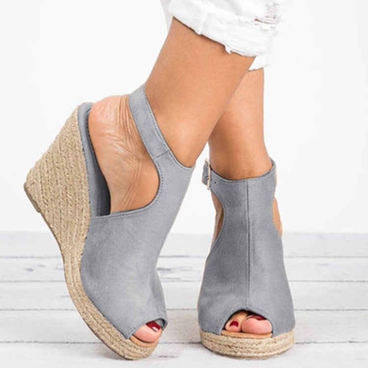 Fashion Women Platform Sandals Peep Toe Spartan Sandals Women Summer Wedges High Heel Shoes Ooho
