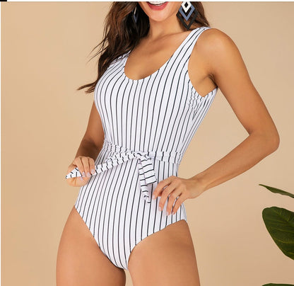 Printed bikini bodysuit Ooho