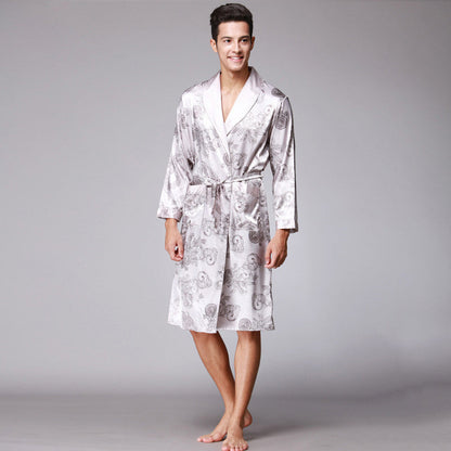 men silk robe Ooho