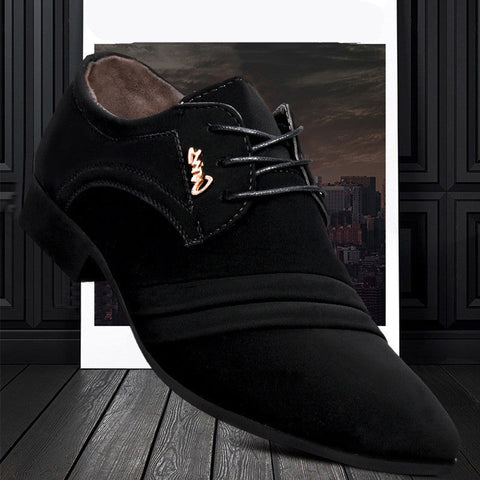 Men's casual business formal leather shoes Ooho
