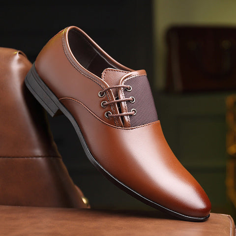 46 leather business 45 formal pointed shoes Ooho