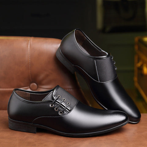 46 leather business 45 formal pointed shoes Ooho