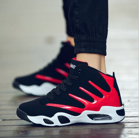 Men Air Cushion Basketball Shoes Wear-resistant Sneakers For Men Hommel Basketball Boots Sneakers Men Ooho
