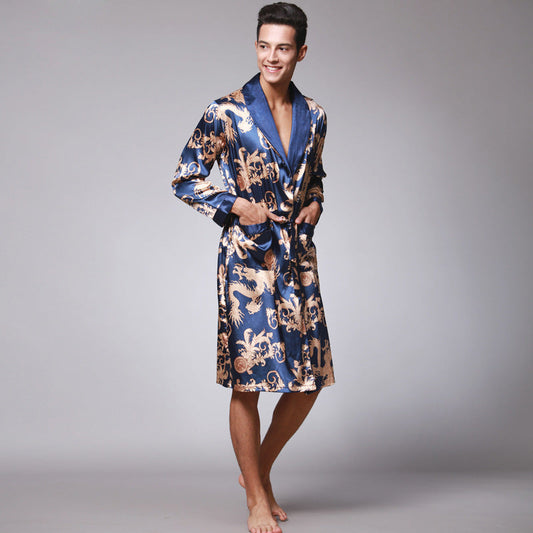 men silk robe Ooho
