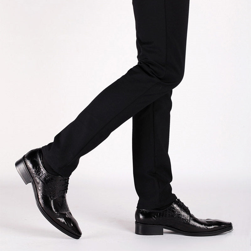 Hairdresser Men's Dress Handmade Leather Shoes Ooho