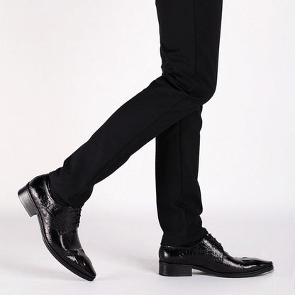 Hairdresser Men's Dress Handmade Leather Shoes Ooho