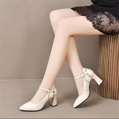 High Heels Women's Fashion Pointed Toe Shallow Mouth Ooho