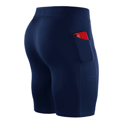 Men Outdoor Running Shorts Male Board GYM Exercise Fitness Leggings Ooho