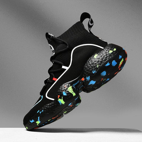 Men Sneakers Summer Fashion Running Shoes Breathable Men Vulcanize Shoes Flat Soft tennis Shoes Ooho