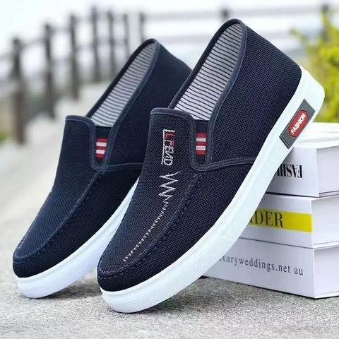 Spring Old Beijing Non-slip Casual Tendon Bottom Skate Shoes Breathable Canvas Ooho 