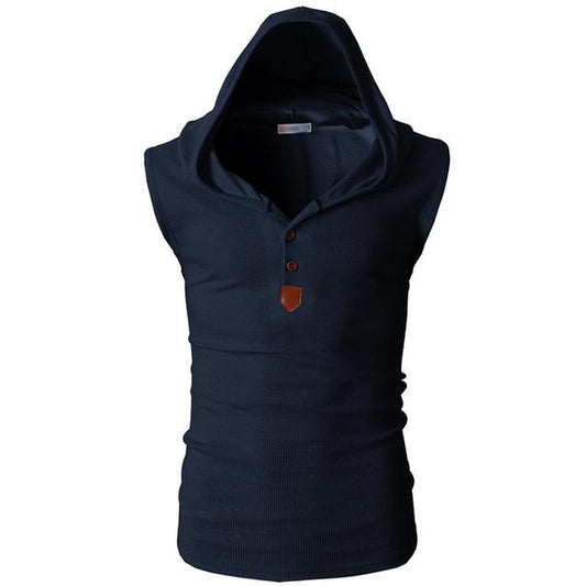 Eminem Sleeveless Hoodies For Men Ooho