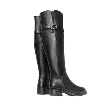 Over The Knee Boots Women Winter New Thickened Warm Ooho