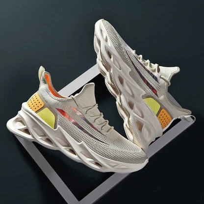 Flying Woven Casual Sports Shoes All-Match White Shoes Tide Shoes Ooho