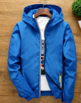 Autumn Spring Jackets Men Bomber Jacket Male Casual Coat For Men Wind Breaker New Hooded Jacket Men'S Windbreaker Ooho