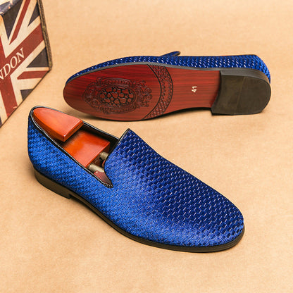 Trendy Casual Driving Leather Shoes For Men Ooho
