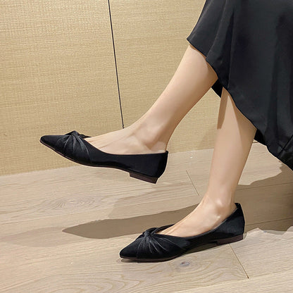 Fashion Pointed Flat Pumps Women Ooho