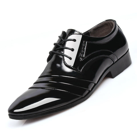 Men's casual business formal leather shoes Ooho